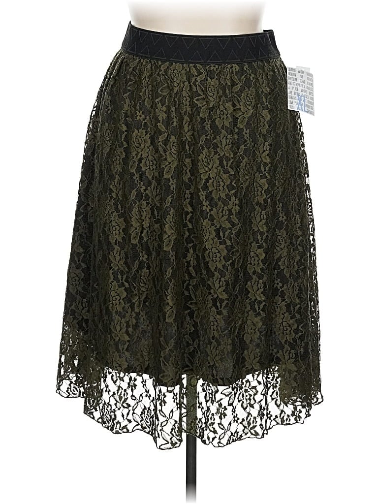 Lularoe Casual Skirt In Green