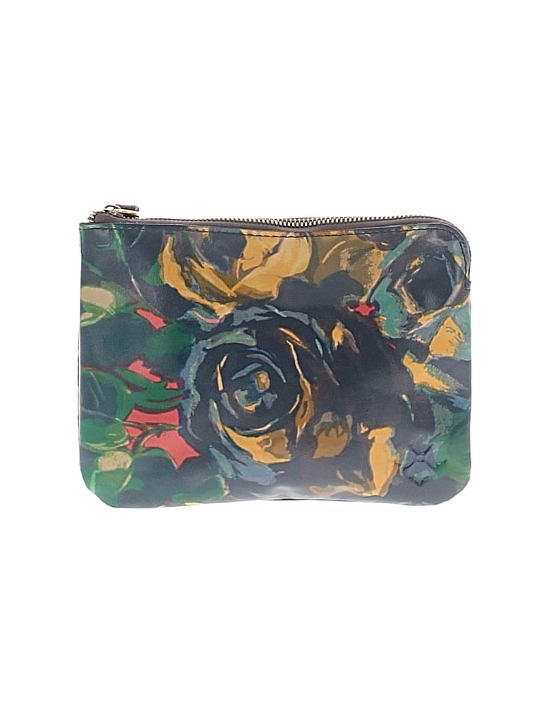 Pre-owned Patricia Nash Leather Wristlet In Green