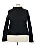 Transit Par-Such Tweed Black Turtleneck Sweater Size 4X - photo 1