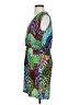 Ali Ro Paisley Green Cocktail Dress Size 2 - photo 5