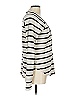 Chaser Stripes Ivory Black Cardigan Size L - photo 4