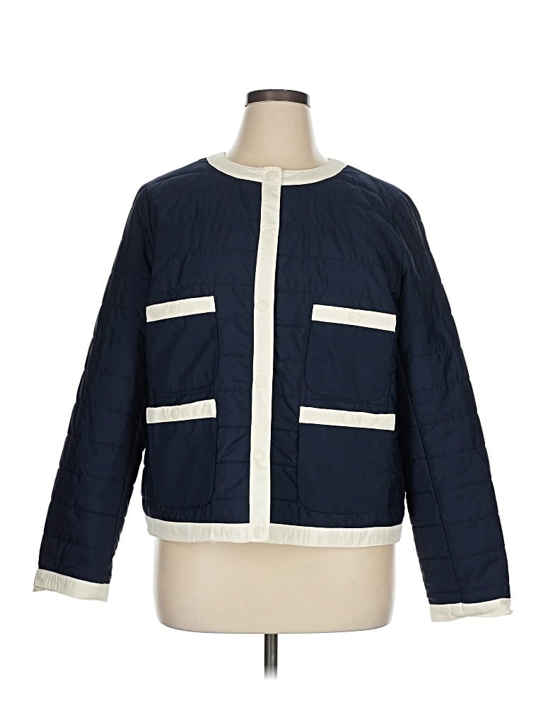Talbots Jacket In Blue
