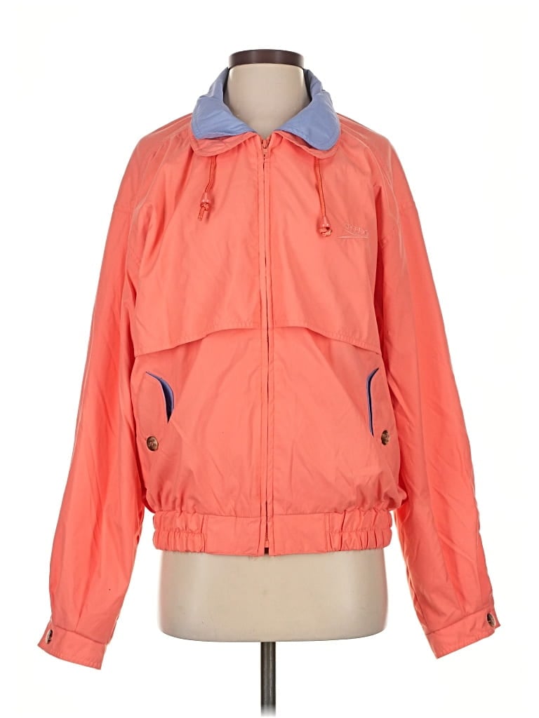 Pre-owned Speedo Windbreaker Jacket In Orange