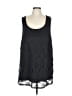 Lane Bryant 100% Polyester Black Sleeveless Top Size 12 - 26 Plus (0) - photo 1
