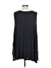Lane Bryant 100% Polyester Black Sleeveless Top Size 12 - 26 Plus (0) - photo 2