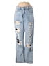 Risen 100% Cotton Hearts Blue Jeans Size 3 - photo 1