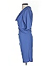 Halston Heritage 100% Viscose Solid Blue Cocktail Dress Size 2 - photo 5