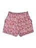 J.Crew 100% Cotton Floral Red Shorts Size 00 - photo 2