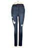 Hollister Hearts Blue Jeans Size 23 waist - photo 1