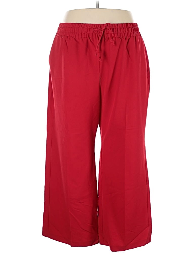 Pre-owned Lane Bryant Casual Pants In Red