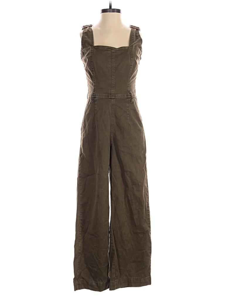 Pre-owned Dl1961 Jumpsuit In Green