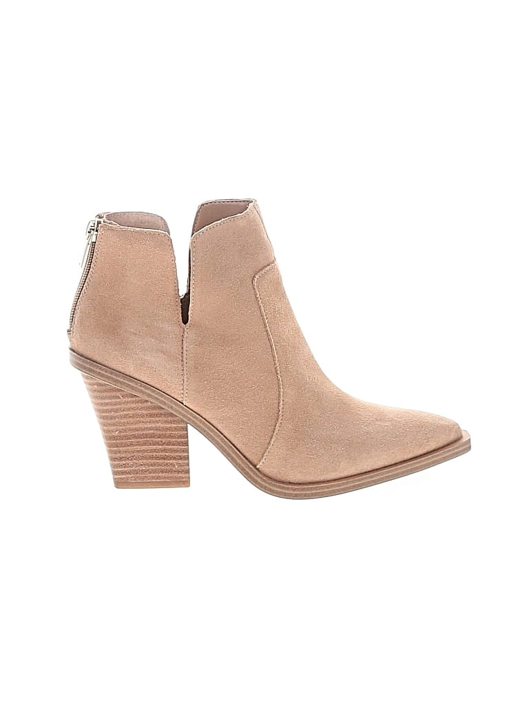 Pre-owned Vince Camuto Ankle Boots In Brown