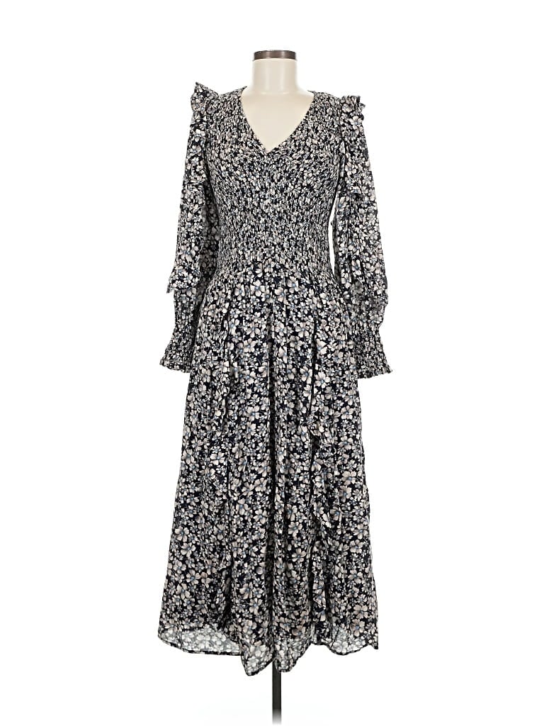 LA VIE REBECCA TAYLOR Pre-owned Casual Dress In Gray