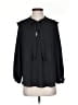 Max Studio Black Long Sleeve Blouse Size S - photo 1