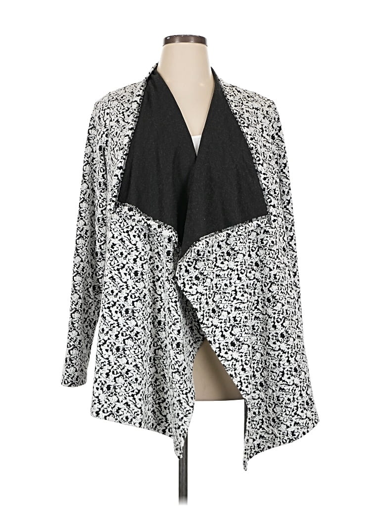 Pre-owned Kut From The Kloth Cardigan Sweater In Silver