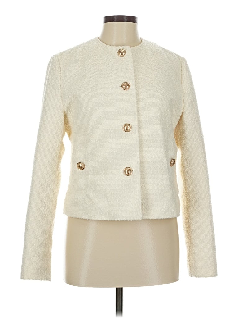 Pre-owned Zara Jacket In White