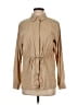 DKNY Tan Long Sleeve Blouse Size S - photo 1