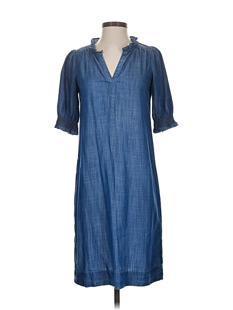 Pre-owned Talbots Casual Dress In Blue
