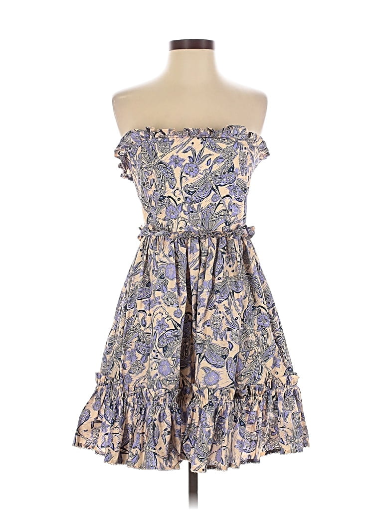 Pre-owned Aqua Cocktail Dress In Blue