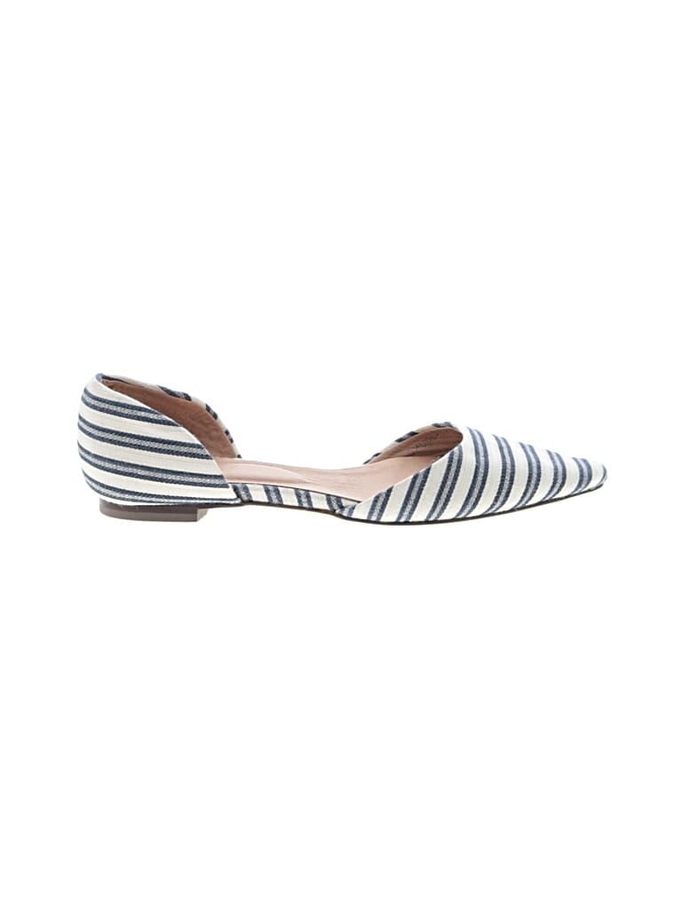 Pre-owned Jjill Flats In Blue