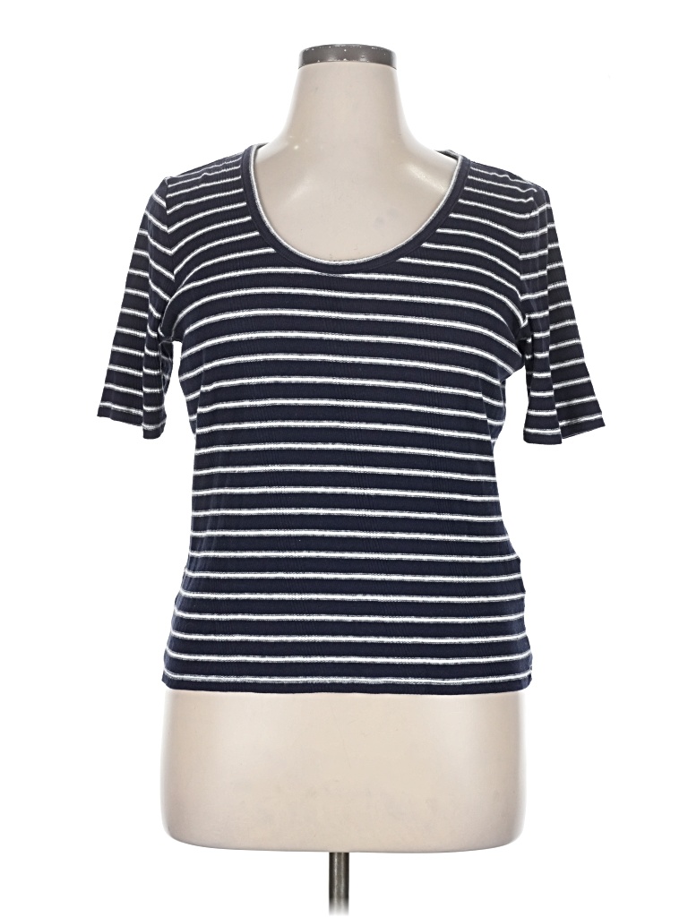 Pre-owned Everlane Short Sleeve T-shirt In Blue