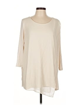 H By Halston 3/4 Sleeve Top