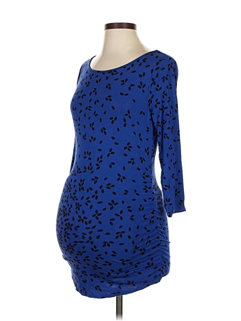 Pre-owned Motherhood Casual Dress In Blue