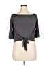 Willow Gray 3/4 Sleeve Blouse Size M - photo 1