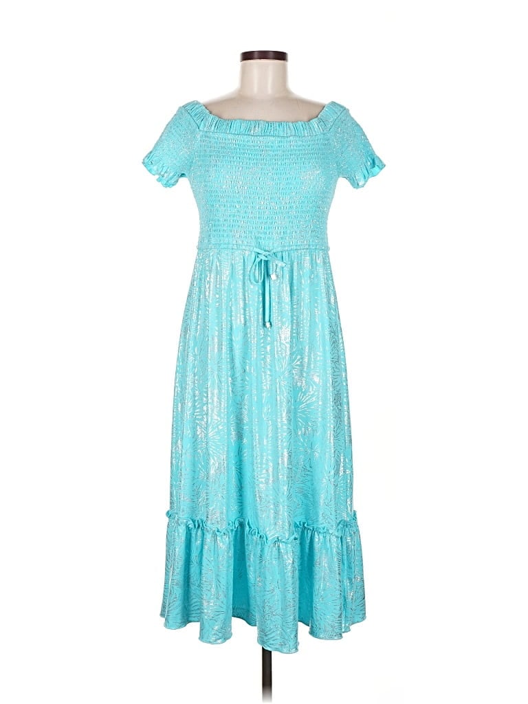 Michael Michael Kors Casual Dress In Blue