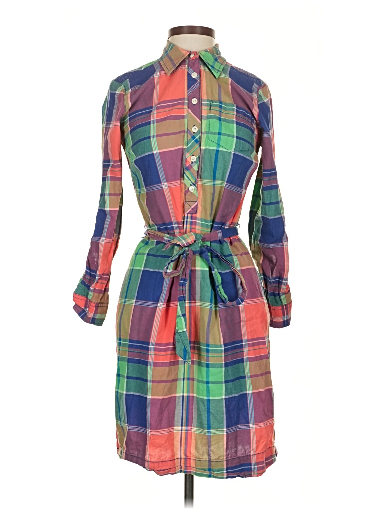 Pre-owned Talbots Casual Dress In Green