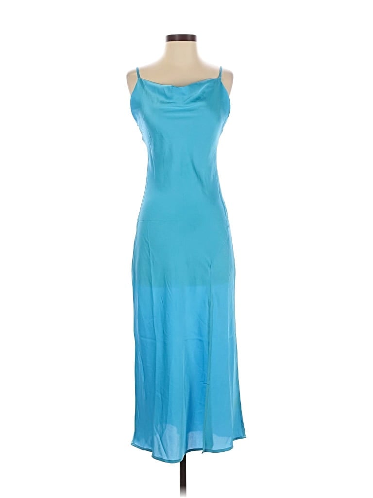 Pre-owned Paper Heart Casual Dress In Blue