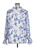 Unbranded Blue Long Sleeve Blouse Size XL - photo 2
