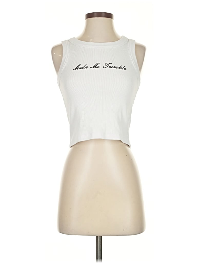 Pre-owned Ascolour Sleeveless T-shirt In White