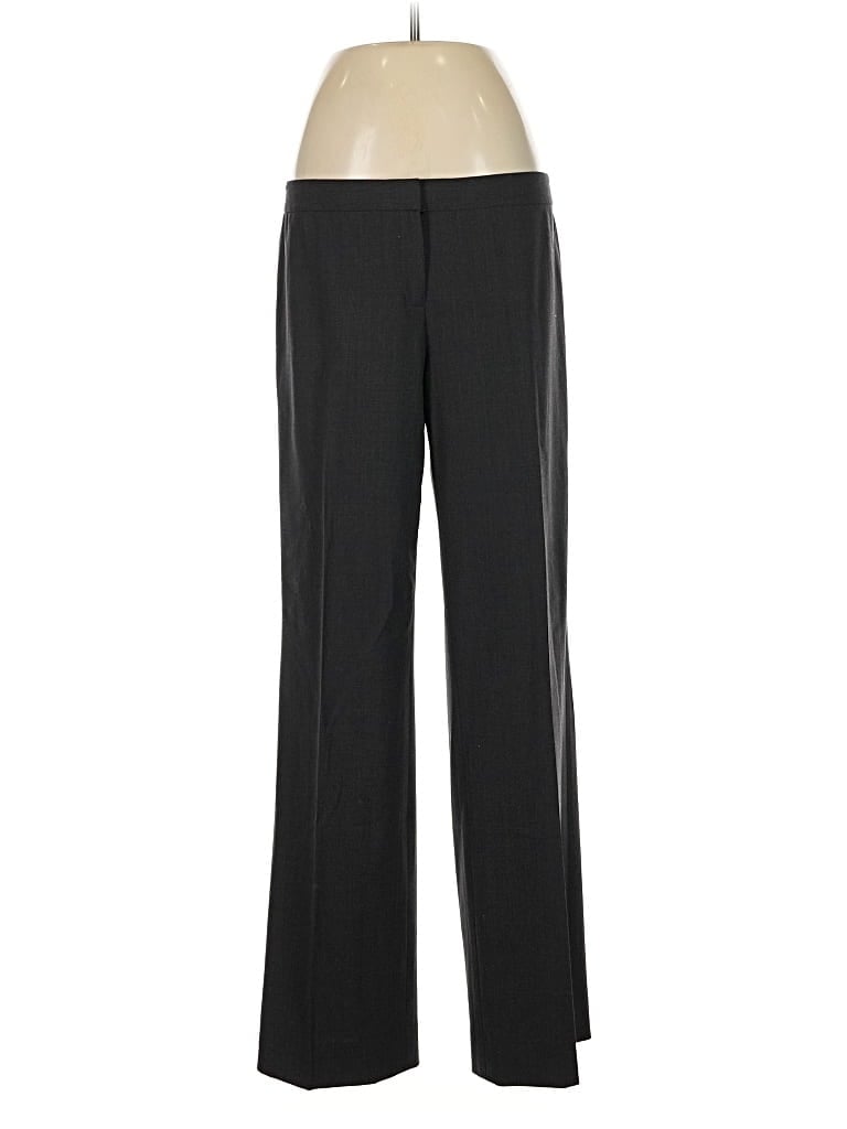 Pre-owned Lafayette 148 Wool Pants In Black