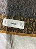 MNG Print Gold Casual Pants Size 6 - photo 7