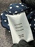 Ellen Tracy 100% Polyester Polka Dots Black 3/4 Sleeve Blouse Size XL - photo 8