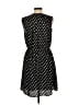 H&M 100% Polyester Polka Dots Black Casual Dress Size 10 - photo 2