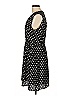 H&M 100% Polyester Polka Dots Black Casual Dress Size 10 - photo 5