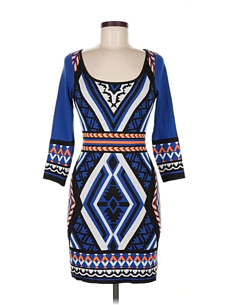 Pre-owned Flying Tomato Casual Dress In Blue