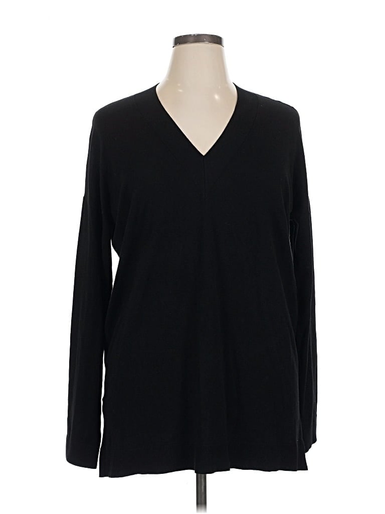 Pre-owned Ann Taylor Pullover Sweater In Black