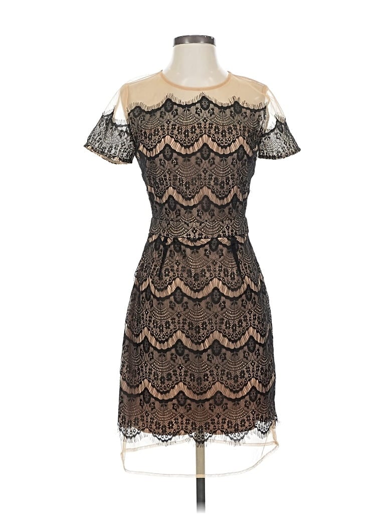 Pre-owned Gianni Bini Cocktail Dress In Black