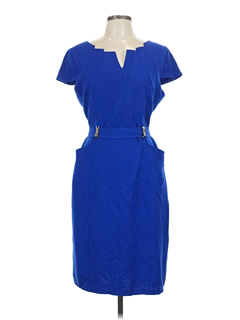 Pre-owned Ellen Tracy Casual Dress In Blue