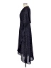 Bobeau Polka Dots Blue Casual Dress Size L - photo 5