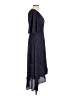 Bobeau Polka Dots Blue Casual Dress Size L - photo 4
