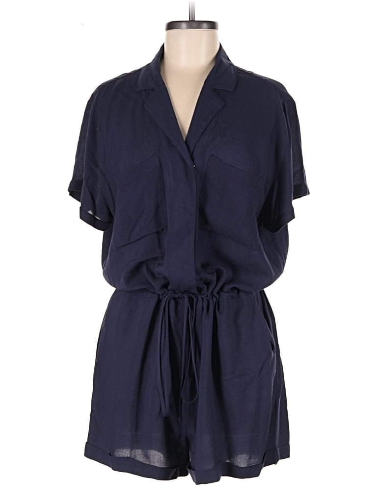 Pre-owned Treasure & Bond Romper In Blue