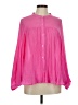 Assorted Brands 100% Polyester Pink Long Sleeve Blouse Size M - photo 1