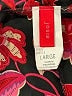 Josie 100% Polyester Paisley Red Casual Pants Size L - photo 7