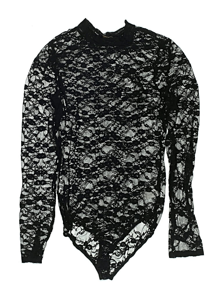 Pre-owned Assorted Brands Bodysuit In Black