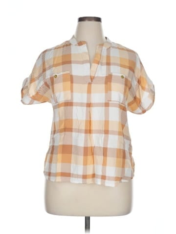 Harve Benard Short Sleeve Blouse (view 1)