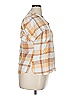 Harve Benard Plaid Tan Short Sleeve Blouse Size XL - photo 4